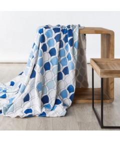 Koc pluszowy Kloe 70x160 granatowy