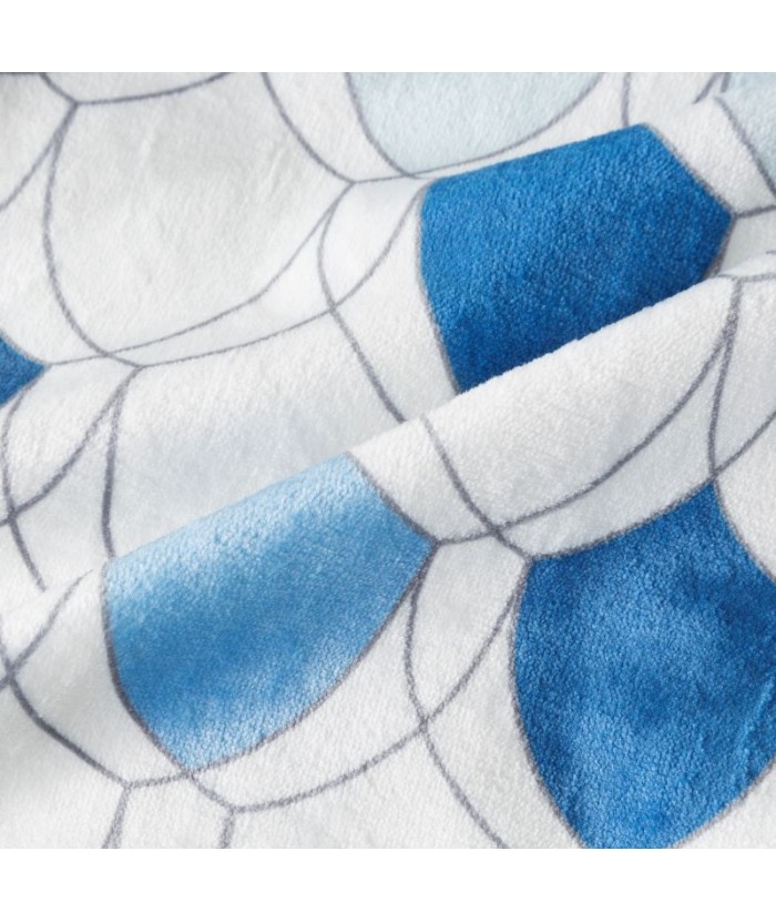 Koc pluszowy Kloe 70x160 granatowy