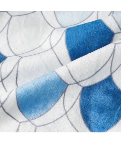 Koc pluszowy Kloe 70x160 granatowy