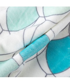 Koc pluszowy Kloe 70x160 miętowy