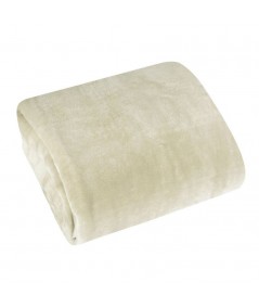Koc pluszowy Soft 170x210 beżowy