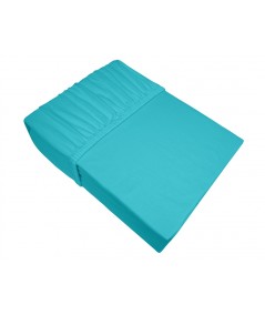 Prześcieradło bawełna jersey Frotex 180X200 z gumką miętowe