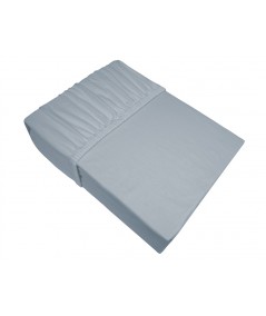Prześcieradło bawełna jersey Frotex 140X200 z gumką popielate