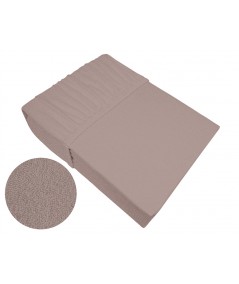Prześcieradło bawełna frotte Frotex 100x200 z gumką cafe