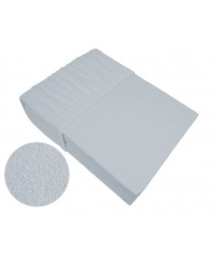 Prześcieradło bawełna frotte Frotex 160x200 z gumką popielate