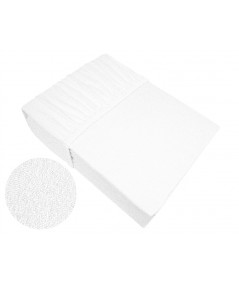 Prześcieradło bawełna frotte Frotex 200x220 z gumką białe