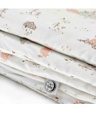 Polska pościel dziecięca bawełna 90x120 + 1x40x60 BeBaby Deszczowy Lasek