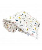 Polska pościel dziecięca bawełna 90x120 + 1x40x60 BeBaby Dino