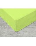Prześcieradło bawełna jersey 60x120 z gumką seledynowe
