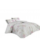 Pościel bawełniana Jasmine Pink 160x200 + 2x70x80