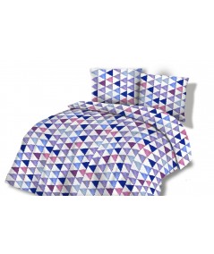 Pościel flanela bawełniana Flanellini 48-2 200x220 + 2x70x80 