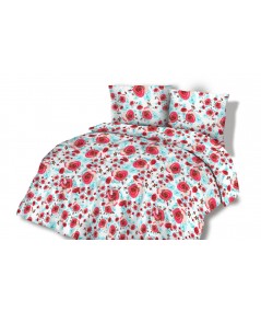 Pościel flanela bawełniana Flanellini 51-1 200x220 + 2x70x80 