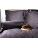 Pościel satyna żakardowa Botilo Grey 200x220 + 2x70x80 Luxury Premium