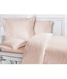 Pościel satyna żakardowa Monte Pink 200x220 + 2x70x80 Luxury Premium