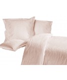 Pościel satyna żakardowa Monte Pink 200x220 + 2x70x80 Luxury Premium