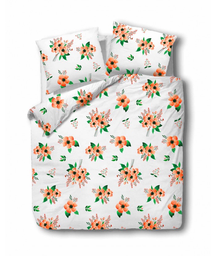 Pościel flanela bawełniana Flanellini 79-2 160x200 + 2x70x80 