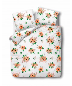 Pościel flanela bawełniana Flanellini 79-2 160x200 + 2x70x80 