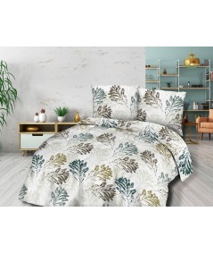 Pościel flanela bawełniana Flanellini 73-1 200x220 + 2x70x80 