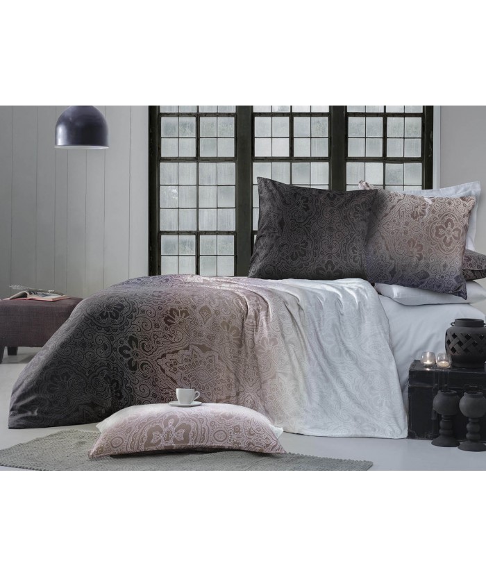 Pościel satyna bawełniana Agora 200x220 + 2x70x80 Luxury
