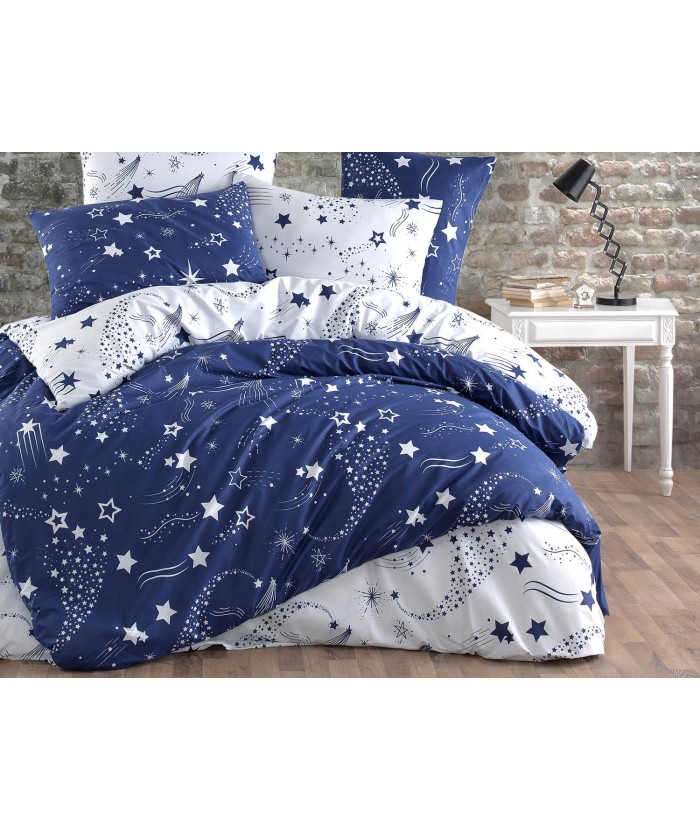 Pościel bawełniana 200x220 + 2x70x80 Galaxy Exclusive