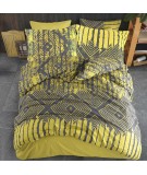 Pościel bawełniana 160x200 + 2x70x80 Modenna Yellow Exclusive 