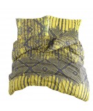 Pościel bawełniana 200x220 + 2x70x80 Modenna Yellow Exclusive 