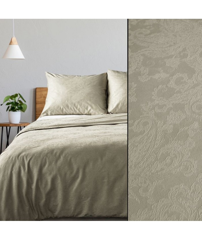 Pościel bawełna adamaszek Damask 7 200x220 + 2x 70x80 