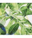 Pościel satyna bawełniana Monstera 1 160x200 +2x70x80