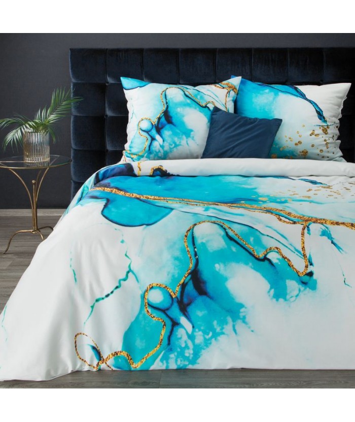 Pościel makosatyna bawełniana Premium 8 200x220 + 2x 70x80