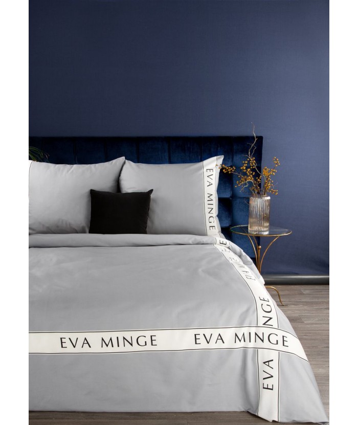 Pościel makosatyna bawełniana Eva Minge Silk 2 200x220 + 2x 70x80