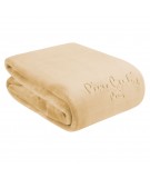 Koc pluszowy PIERRE CARDIN Clara 220x240 naturalny