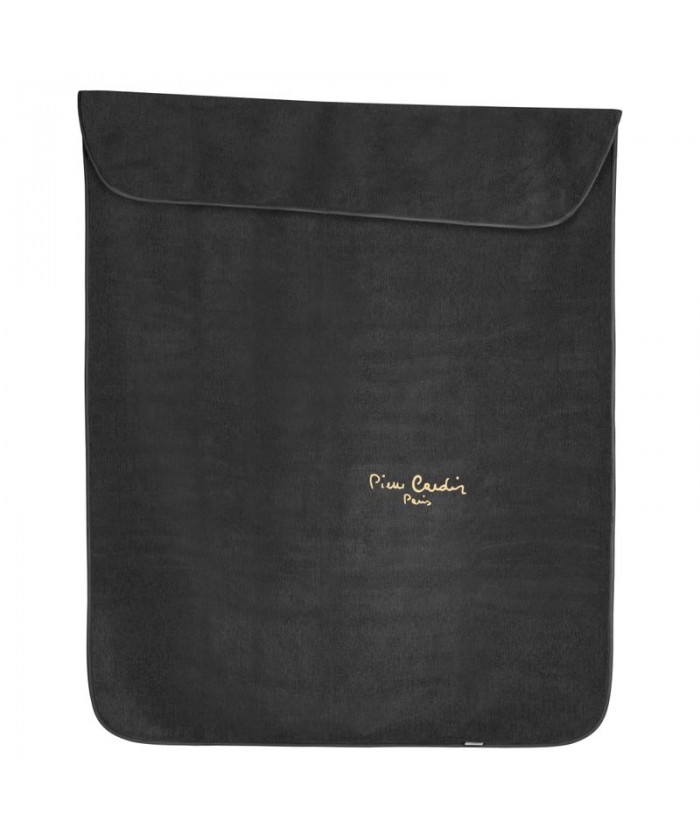Koc pluszowy Pierre Cardin Clara 220x240 czarny