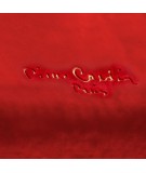 Koc pluszowy Pierre Cardin Clara 220x240 karmazynowy