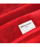 Koc pluszowy Pierre Cardin Clara 160x240 karmazynowy