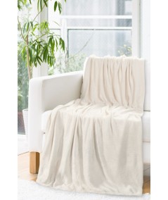 Koc pluszowy Inga 150x200 beżowy