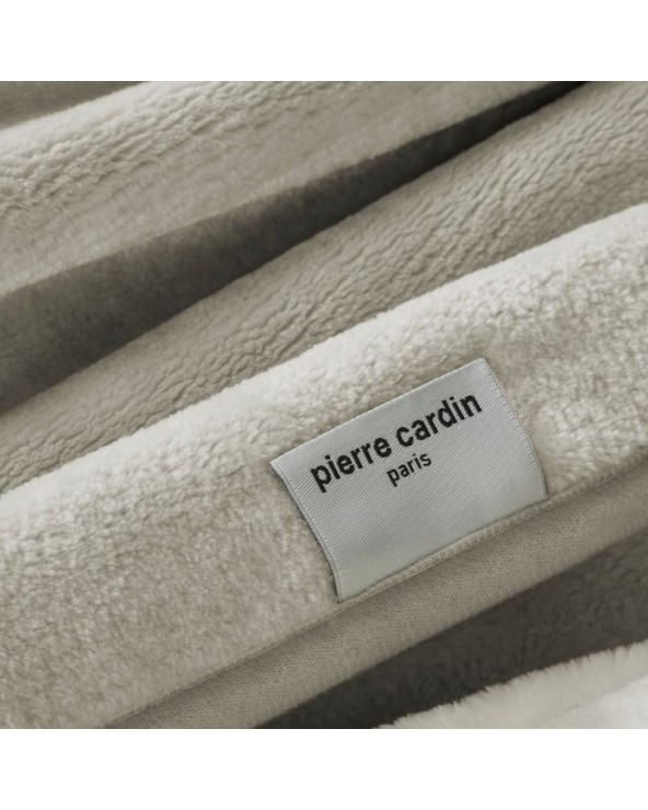 Koc akrylowy Pierre Cardin Clara 220x240 kawowy Eurofirany Koc pluszowy Pierre Cardin Clara 220x240 kawowy