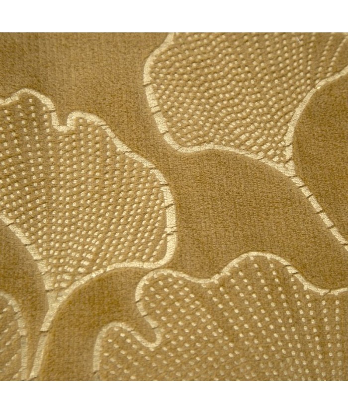 Koc pluszowy Ginko 150x200 miodowy