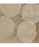 Koc pluszowy Ginko 2 150x200 ciemnobeżowy