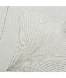 Koc pluszowy Ginko 1 150x200 biały
