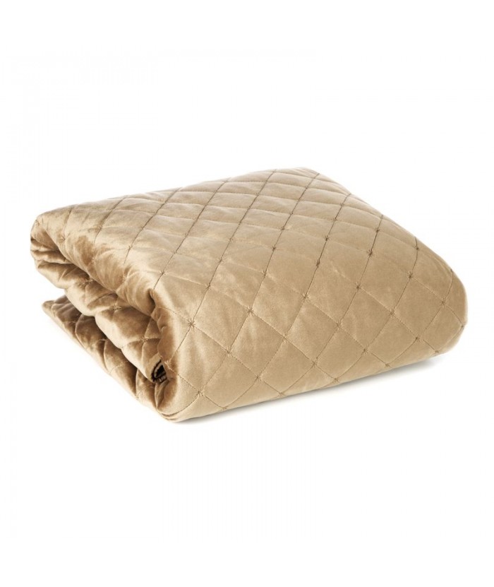 Narzuta velvet Ria 1 170x210 beżowa