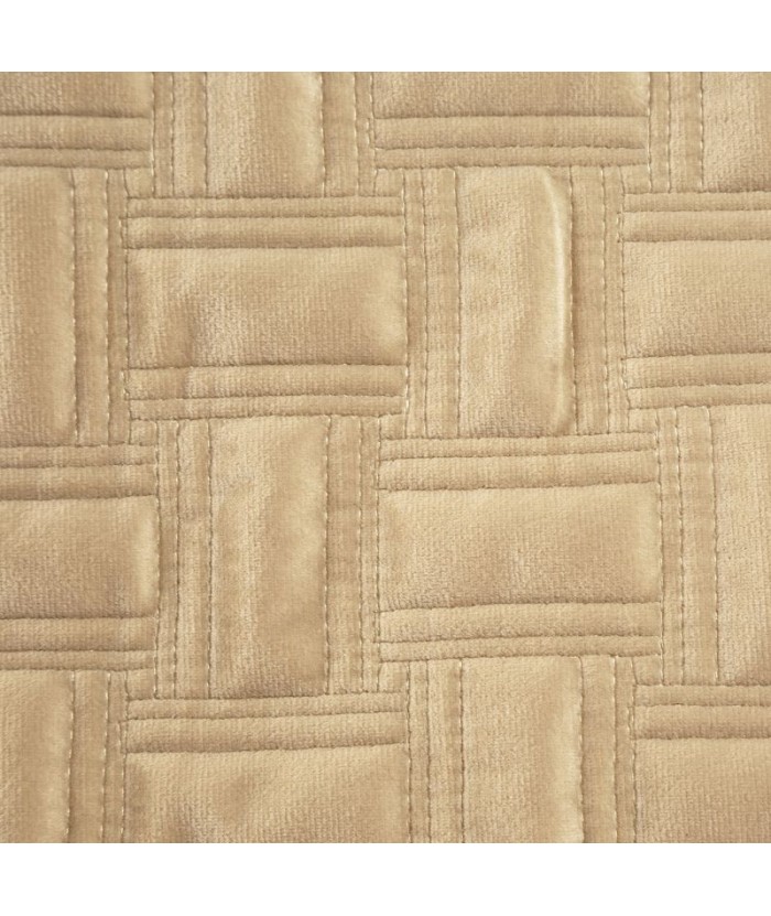 Narzuta velvet Ria 3 220x240 beżowa