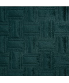 Narzuta velvet Ria 3 220x240 ciemnoturkusowa
