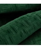 Narzuta velvet Ria 3 220x240 ciemnozielona
