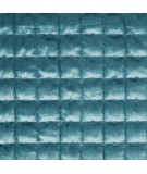 Narzuta velvet Ally 220x240 niebieska