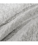 Narzuta velvet Willy 220x240 srebrna