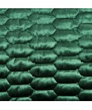 Narzuta velvet Alli 220x240 ciemnozielona