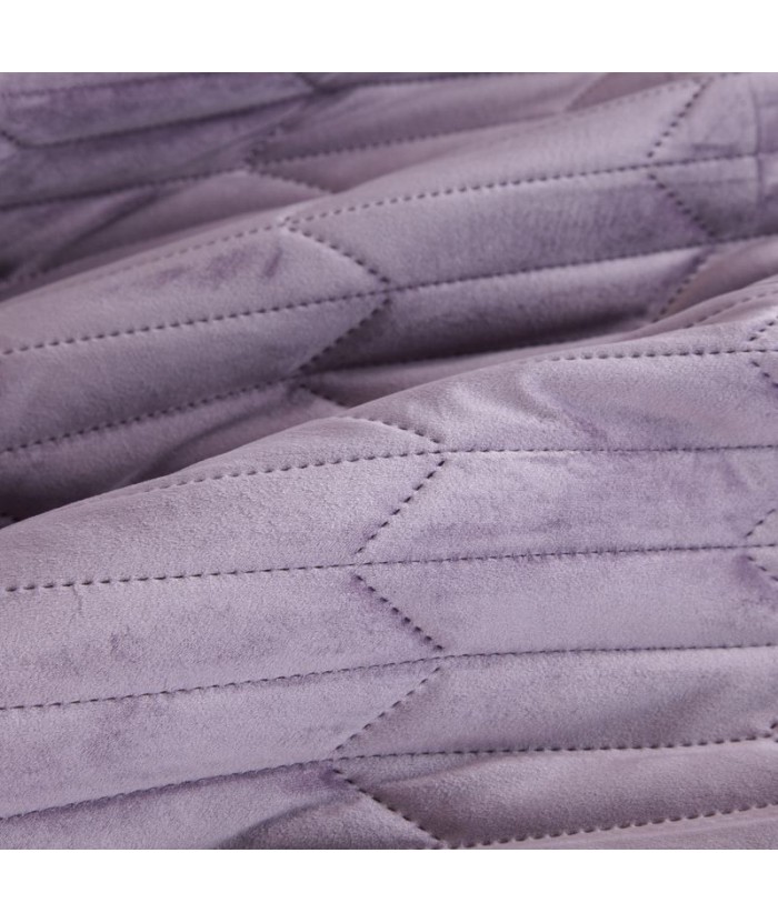 Narzuta velvet Sofia 1 220x240 wrzosowa Eurofirany Narzuta velvet Sofia 1 220x240 wrzosowa