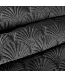 Narzuta velvet Ria 2 220x240 czarna