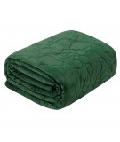 Narzuta velvet Ariel 4 200x220 ciemnozielona