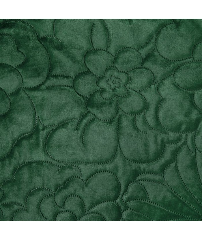 Narzuta velvet Ariel 4 200x220 ciemnozielona